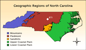 NC Geographic Regions